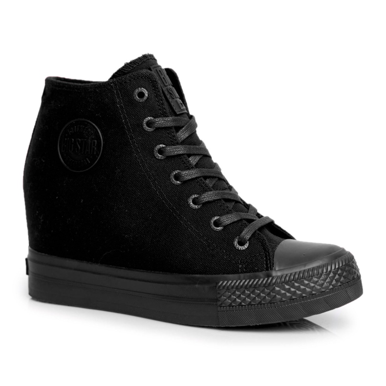 Adidași pentru femei Big Star Black FF274A191 negru