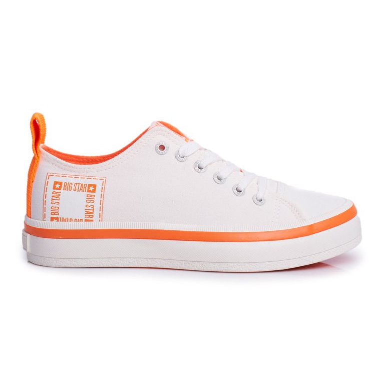 Adidași pentru femei Big Star White FF274A065 alb