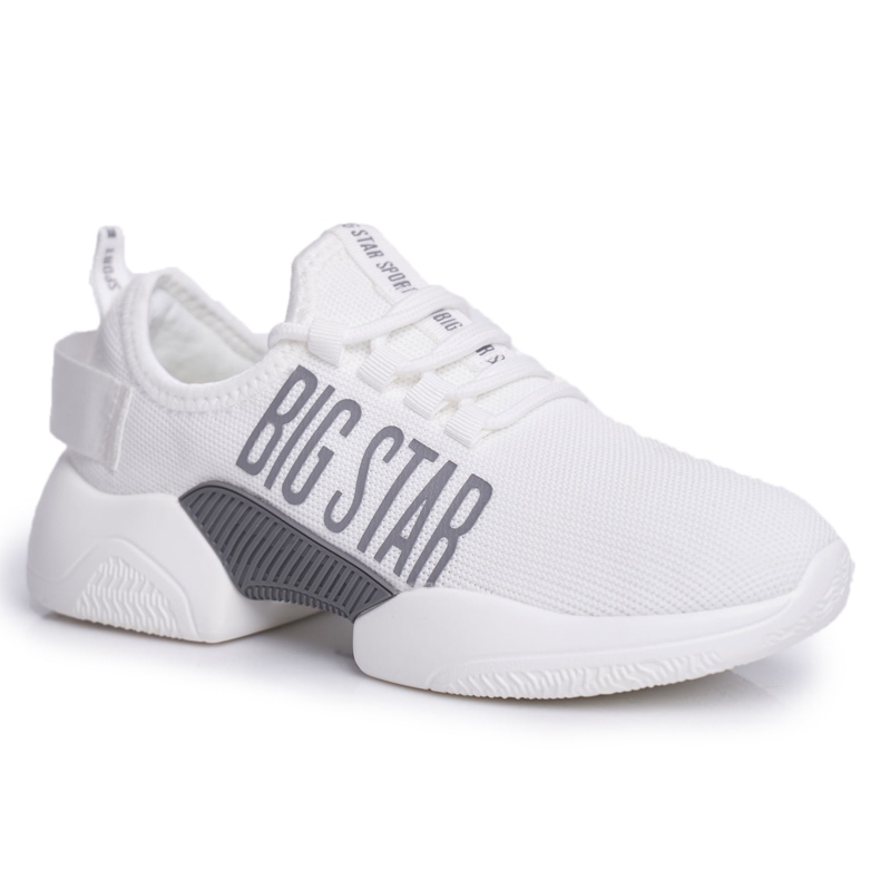 Încălțăminte sport pentru femei Big Star White FF274282 alb