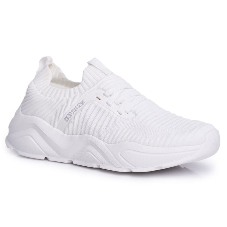 Pantofi sport pentru femei Big Star White FF274954 alb