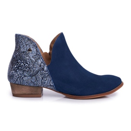 Cizme plate pentru femei Maciejka Spring Leather Blue Navy 04091-47 albastru marin Cizme plate pentru femei Maciejka Spring Leather Blue Navy 04091-47 albastru marin