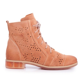 Cizme de damă Piele Maciejka Peach 04468-18 portocale Cizme de damă Piele Maciejka Peach 04468-18 portocale