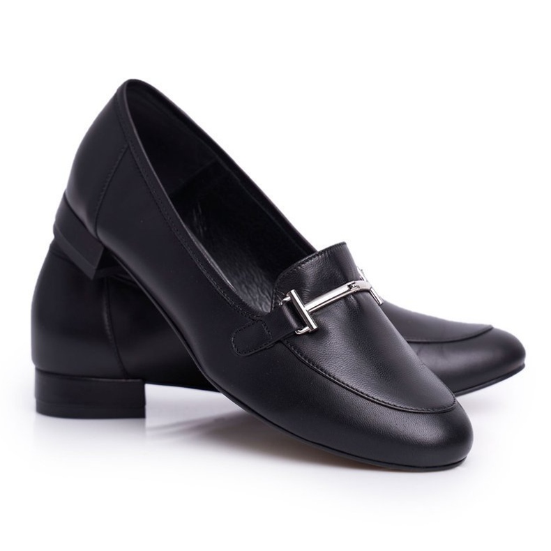 Pantofi de damă Laura Messi Black 2121 negru