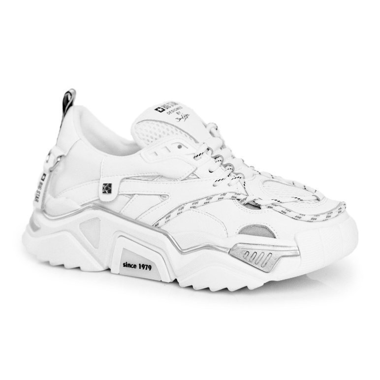 Pantofi sport pentru femei Big Star de Daniel Lopez White FF274A529 alb
