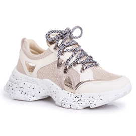 SEA Încălțăminte sport femei Glitter Beige Vegas bej SEA Încălțăminte sport femei Glitter Beige Vegas bej