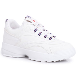 EVE Pantofi sport pentru femei din Boston alb EVE Pantofi sport pentru femei din Boston alb