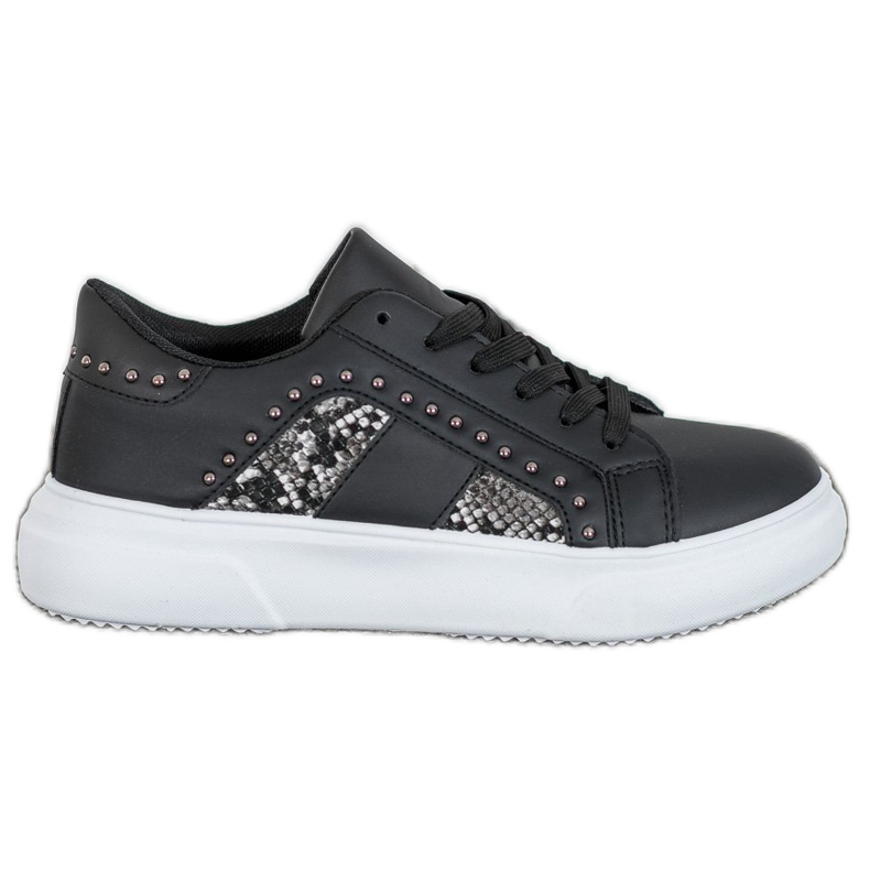 SHELOVET Adidași la modă pe platformă negru