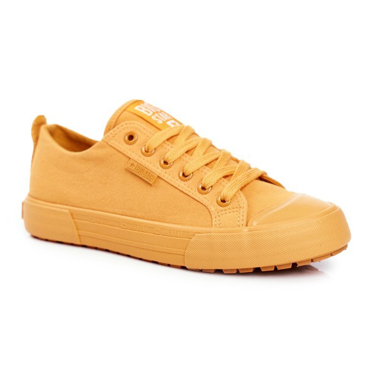 Adidași pentru femei Big Star Yellow FF274A086 galben