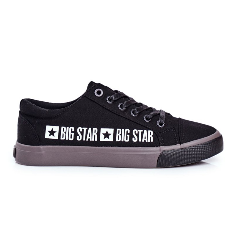 Adidași pentru bărbați Big Star Black FF174527 negru