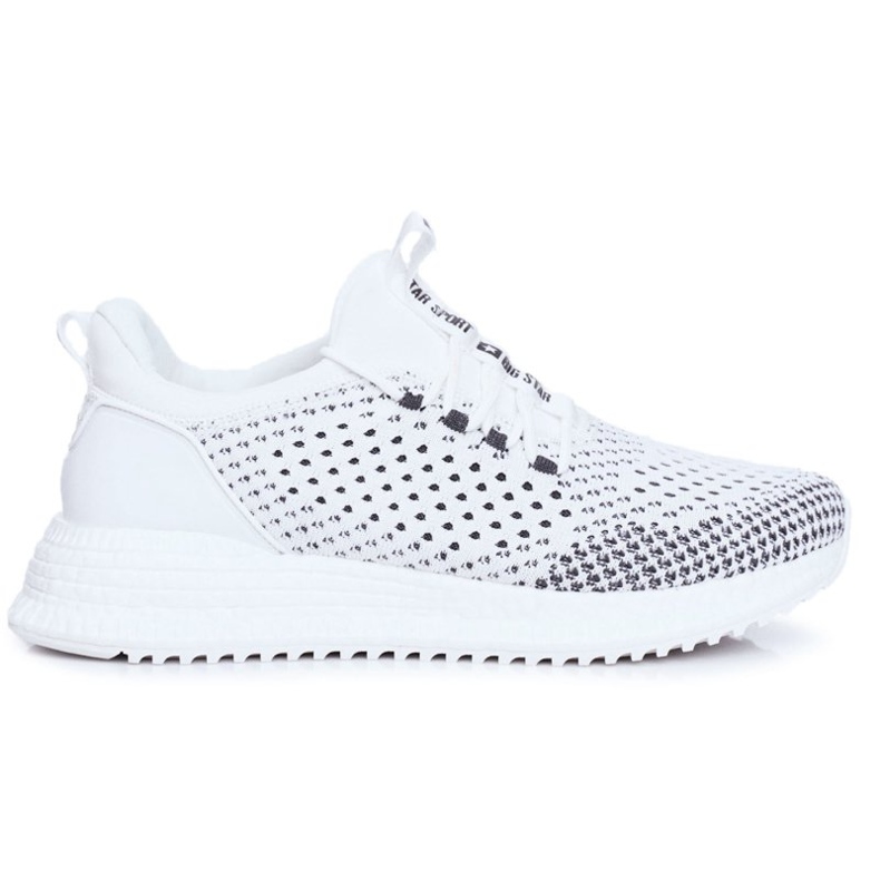 Încălțăminte sport pentru bărbați Big Star White FF174242 alb