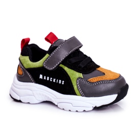 ABCKIDS Pantofi sport pentru copii negri ABCIS B932104063 negru