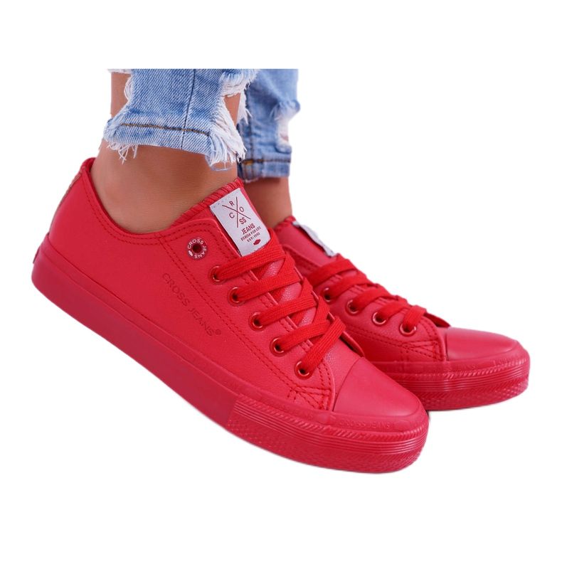 Adidași pentru femei Cross Jeans Roșu DD2R4032