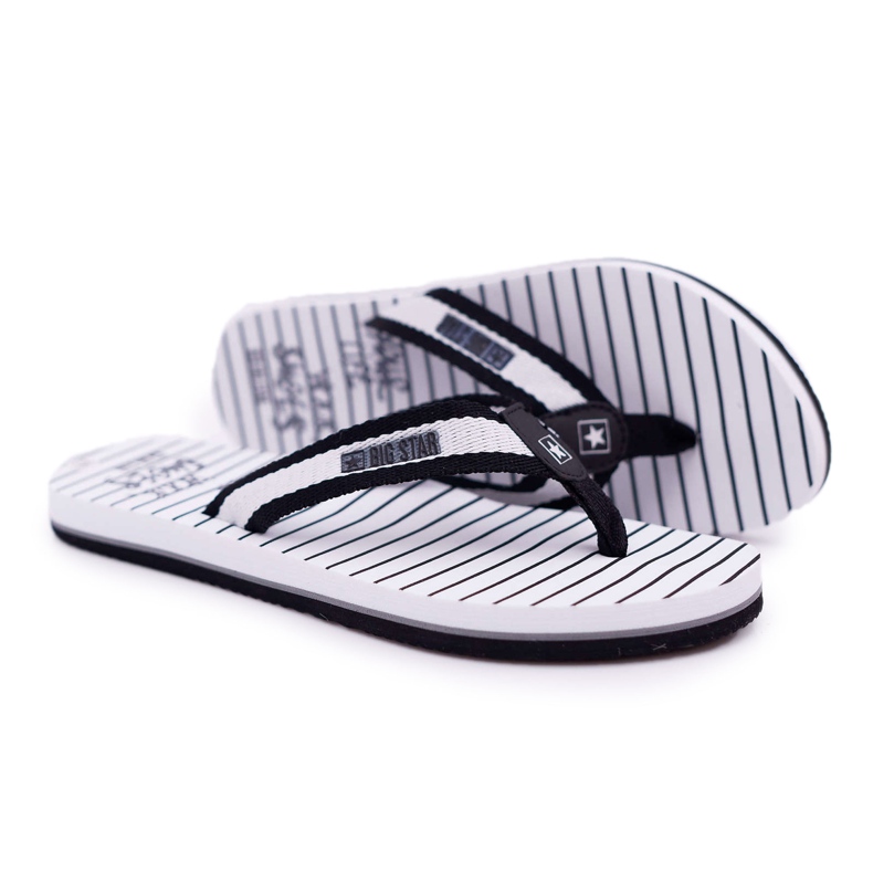 Papuci de damă Flip-flops Big Star Black DD274A251 negru