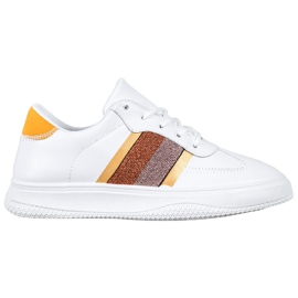 Small Swan Pantofi sport la modă alb Small Swan Pantofi sport la modă alb
