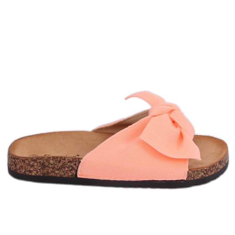 Papuci roz CK108 Papuci roz pe talpa de plută