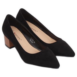 Pompe pe toc de lemn negru CL75P Negru