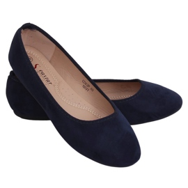 CD63P Balerini netede bleumarin bleumarin albastru marin