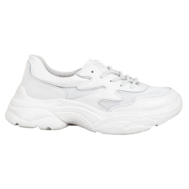 Filippo Adidași albi din piele Filippo Adidași albi din piele