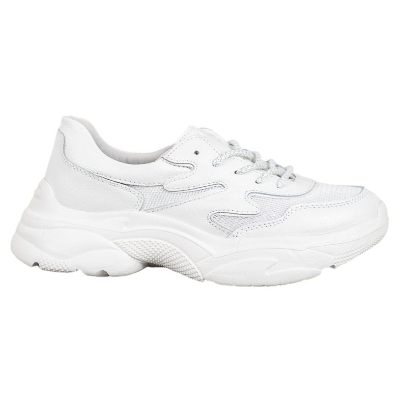 Filippo Adidași albi din piele