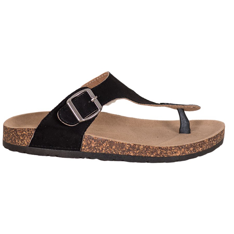 Flip-flops confortabile VINCEZA negru