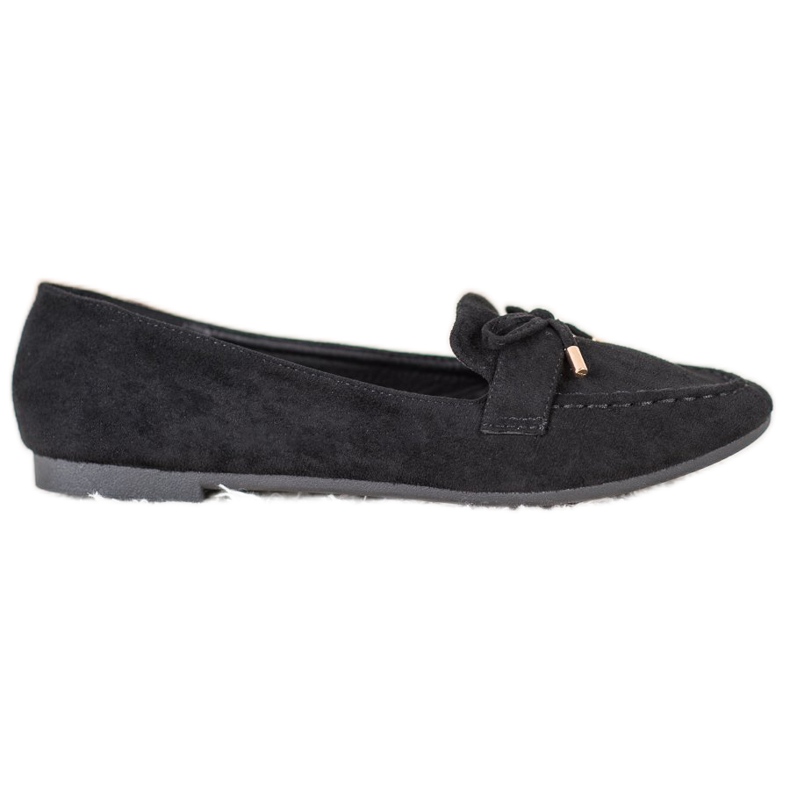 Small Swan Mocasini negri negru Small Swan Mocasini negri negru