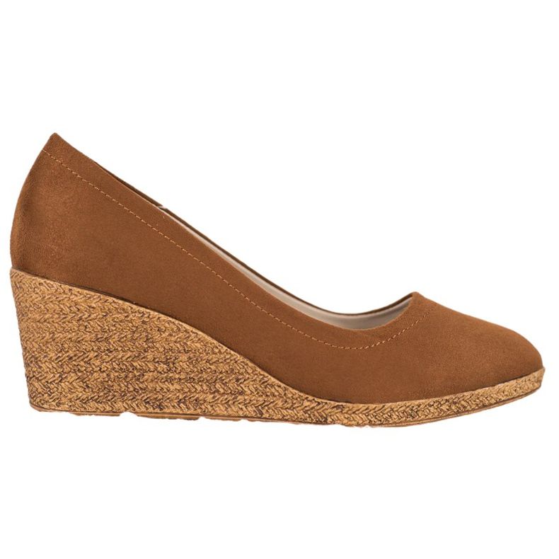 Goodin Pompe de pană din piele de căprioară maro