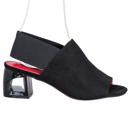 Goodin Încălțăminte alunecată pe un post negru