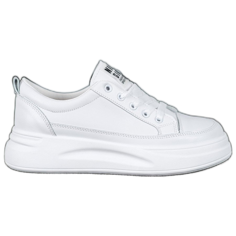 SHELOVET Adidași pe platforma fată drăguță alb