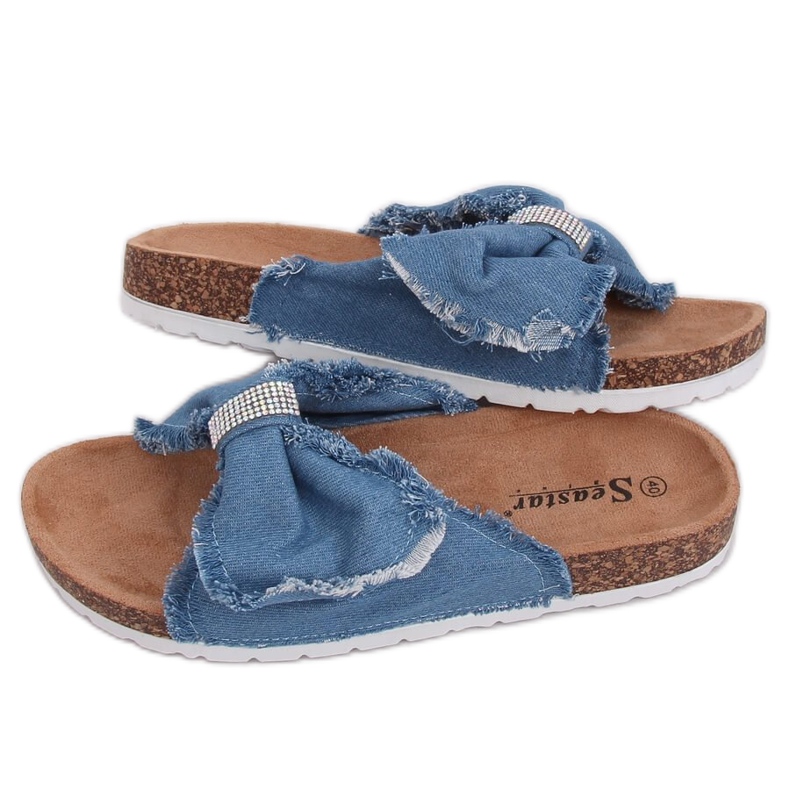 Papuci de pânză pe plută BG60P Blue Light albastru Papuci de pânză pe plută BG60P Blue Light albastru