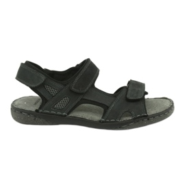 Sandalele pentru bărbați American Club velcro CY15 / 20 bleumarin Sandalele pentru bărbați American Club velcro CY15 / 20 bleumarin