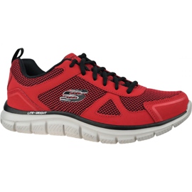 Pantofi Skechers Track-Bucolo M 52630-RDBK roșu