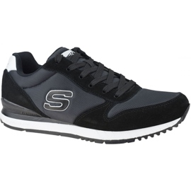 Pantofi Skechers Sunlite-Waltan M 52384-BLK negru albastru