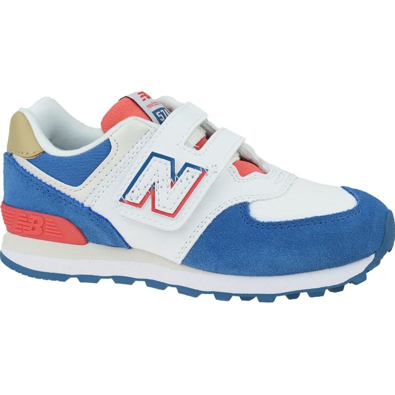 Pantofi New Balance Jr YV574SCF alb albastru