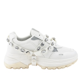 Pantofi sport de modă albi A88-68 Pantofi sport de modă albi A88-68