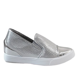 Adidași cu pană argintie DD439-2 gri