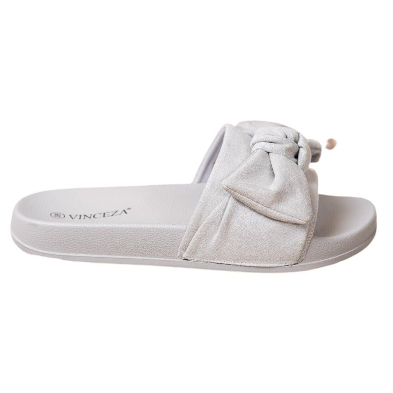 Papuci VINCEZA cu arc gri