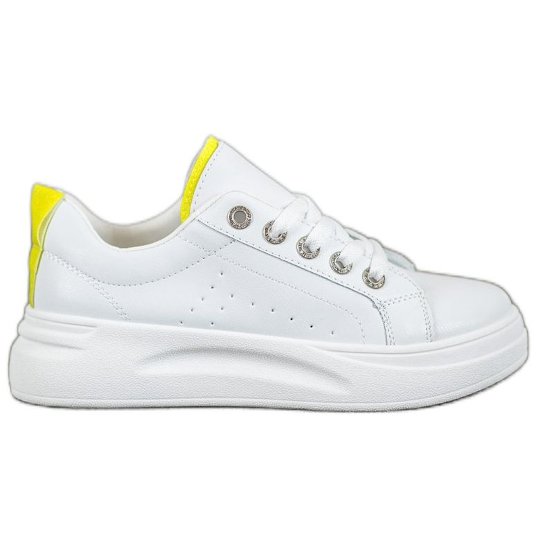 SHELOVET Adidași la modă pe platformă alb