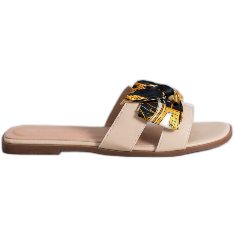 SHELOVET Papuci eleganti maro