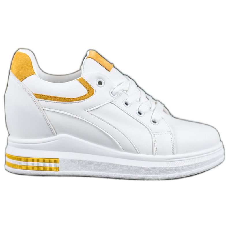 Lovery Adidași cu pană alb Lovery Adidași cu pană alb