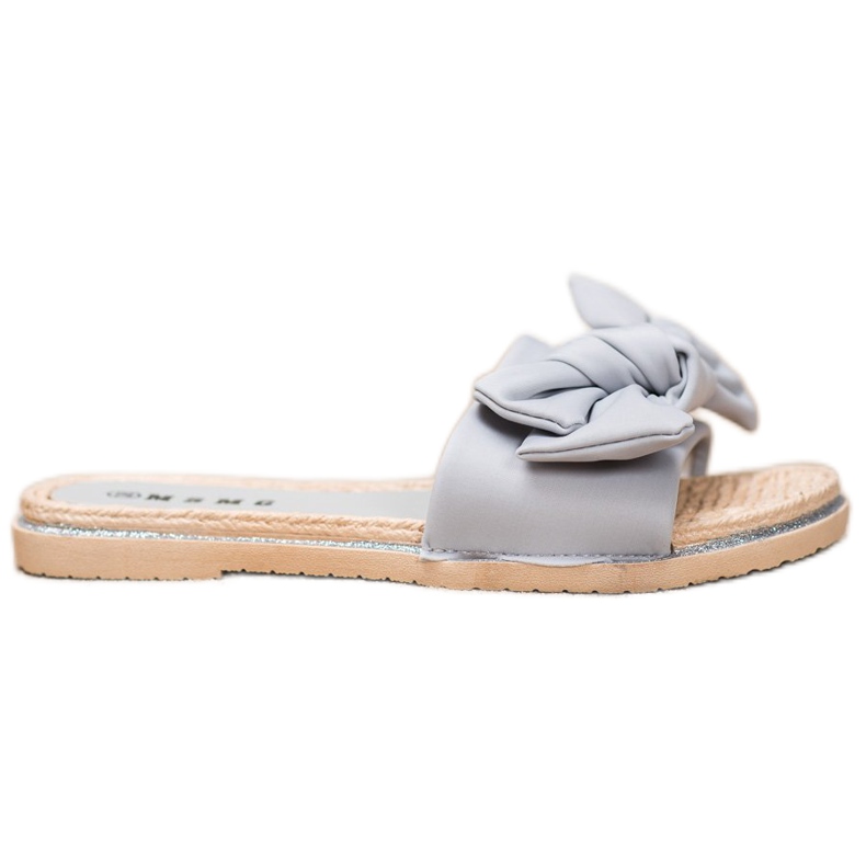 SHELOVET Papuci gri elegante