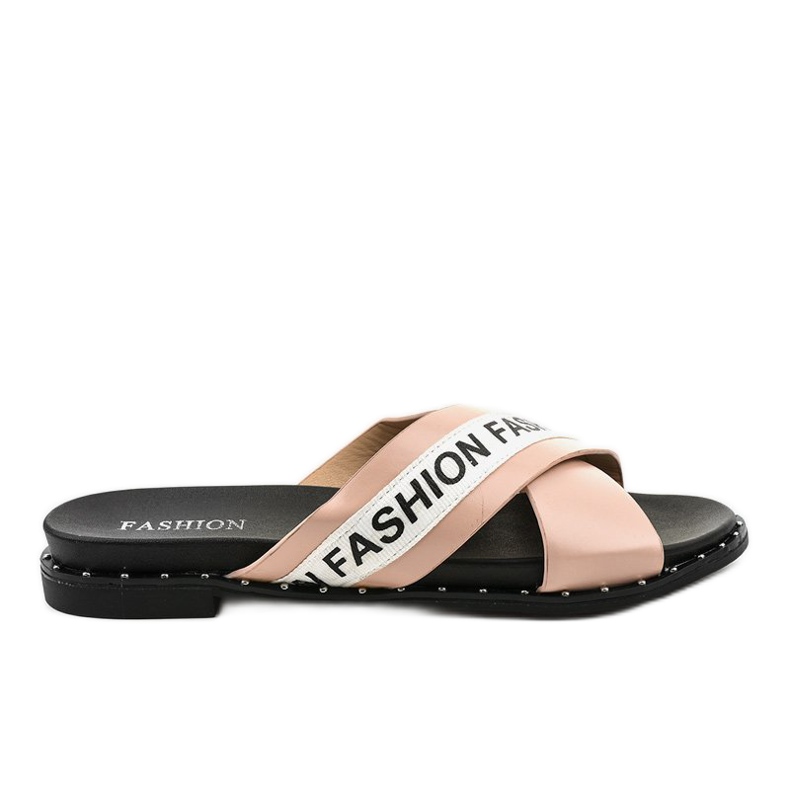 Papuci moda roz 888-1