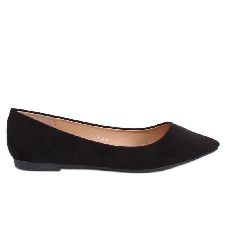 Balerini dama negre P3T1168-6 Calitatea Black II negru