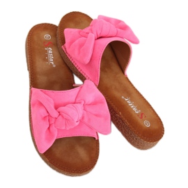 Papuci Fuchsia pentru femei YQ230 Fuchsia roz