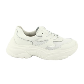 Filippo DP1410/20 Pantofi sport albi pentru femei Filippo DP1410/20 Pantofi sport albi pentru femei