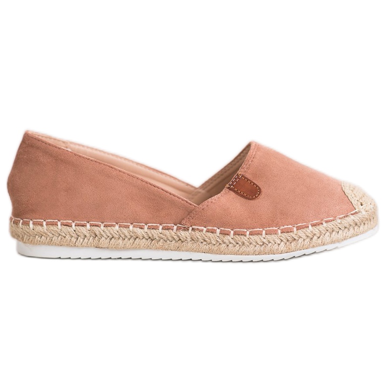 SHELOVET Espadrile clasice roz SHELOVET Espadrile clasice roz