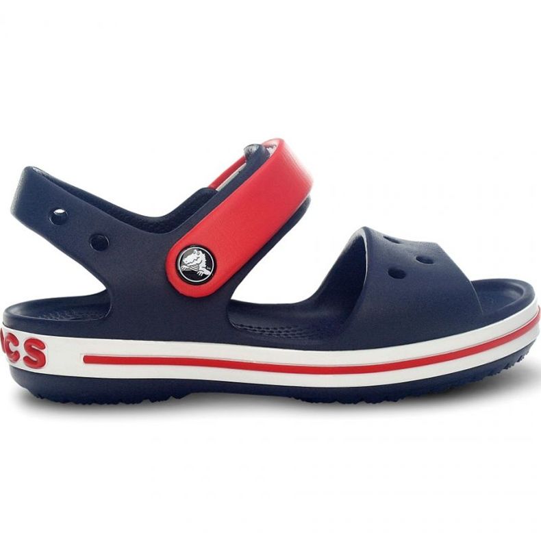 Sandale Crocs Crocband pentru copii 12856 485 alb roșu albastru