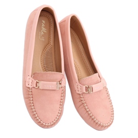 Mocasini pentru femei roz FM3024 Roz Ii Calitate