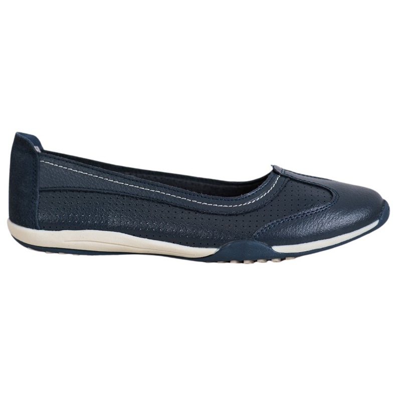 M.Daszyński Balerină din piele sportivă albastru