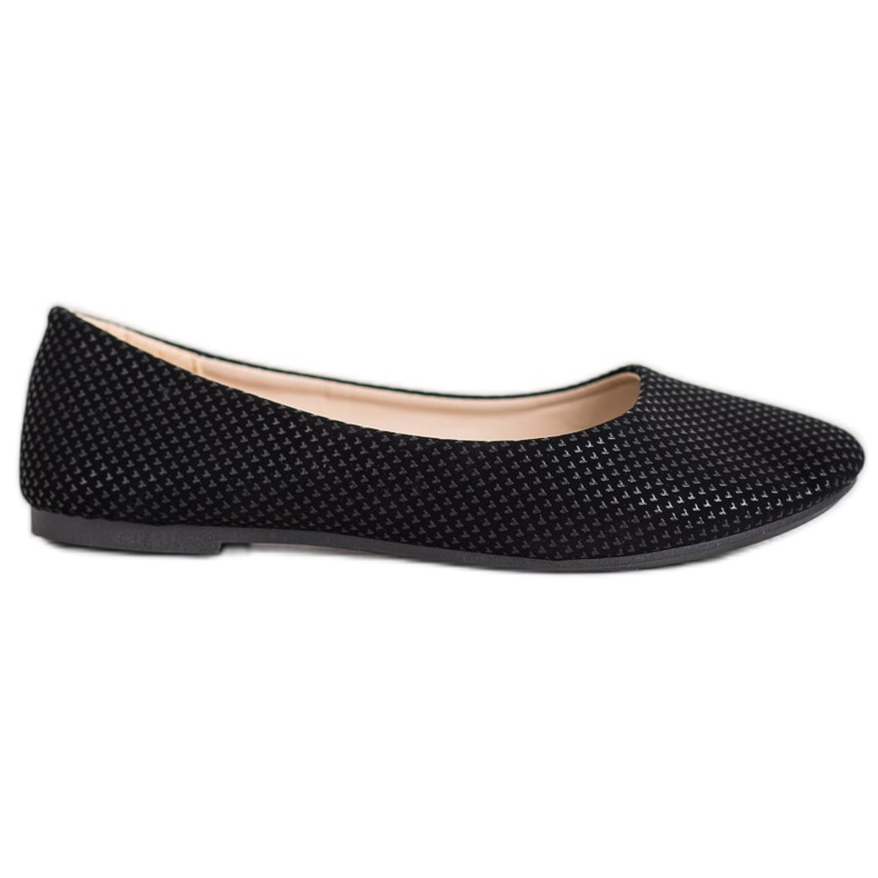 BAOLIKANG Balerină neagră cu model negru