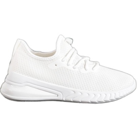 SHELOVET Adidași din material textil galben SHELOVET Adidași din material textil galben
